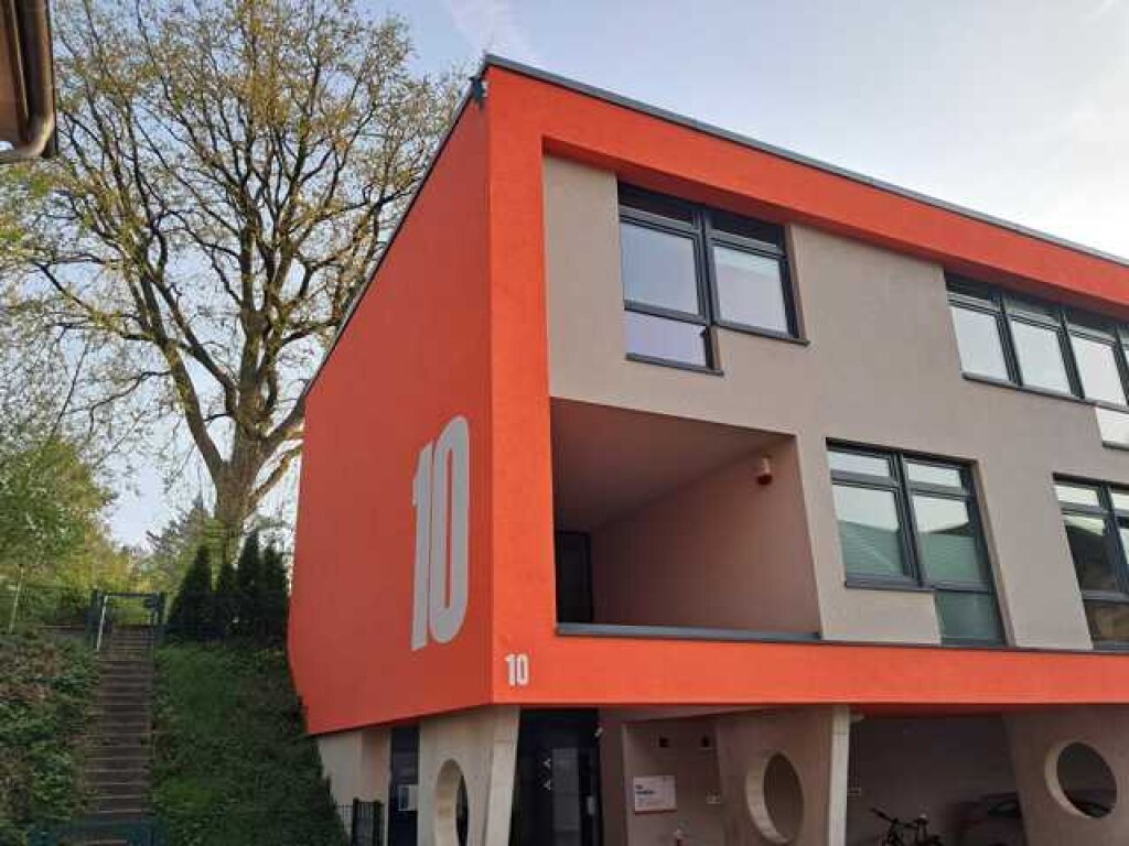 Hausansicht der AWO Kita in Lehmsal.