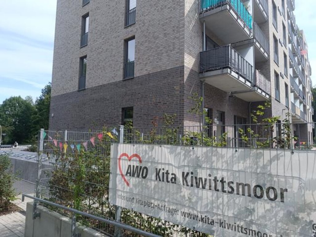 AWO Kita Kiwittsmoor in Hamburg langenhorn Hausansicht.