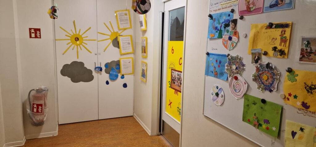 Flurbereich der AWO Kita Kielkoppelstraße.