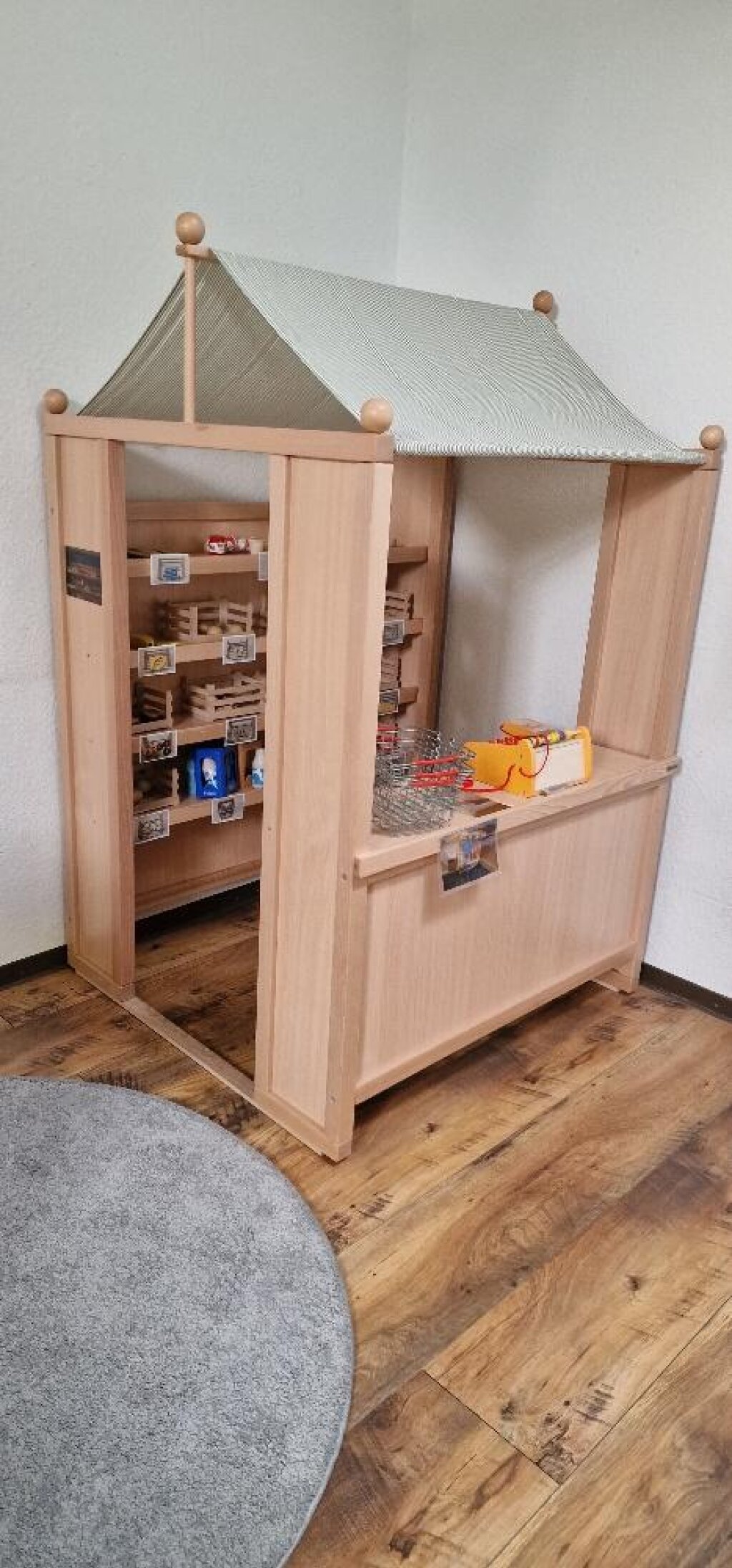 Verkaufsladen der Kita Johanna-Kirchner-Haus der AWO Hamburg.