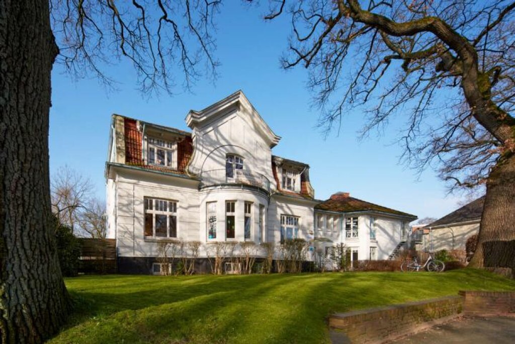 Hausansicht der AWO Kindertagesstätte Villa Kunterbunt in Hamburg Poppenbüttel.